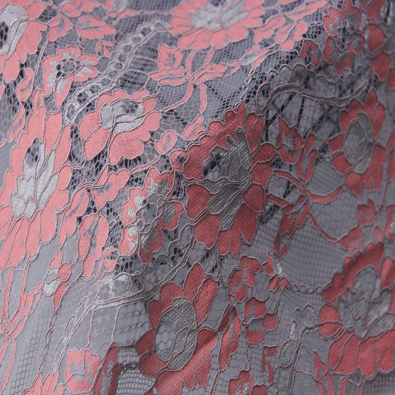 Lace Fabric Dress Scallop Edge Nylon for Women's Wear Wholesale Suppli 14